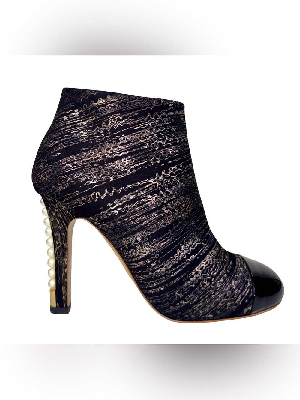 CHANEL VENDOME 105MM ANKLE BOOTS